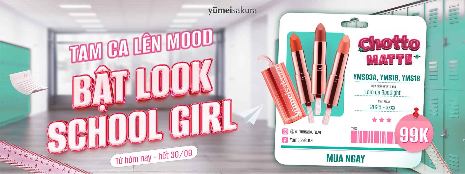 TAM CA LÊN MOOD - BẬT LOOK SCHOOL GIRL