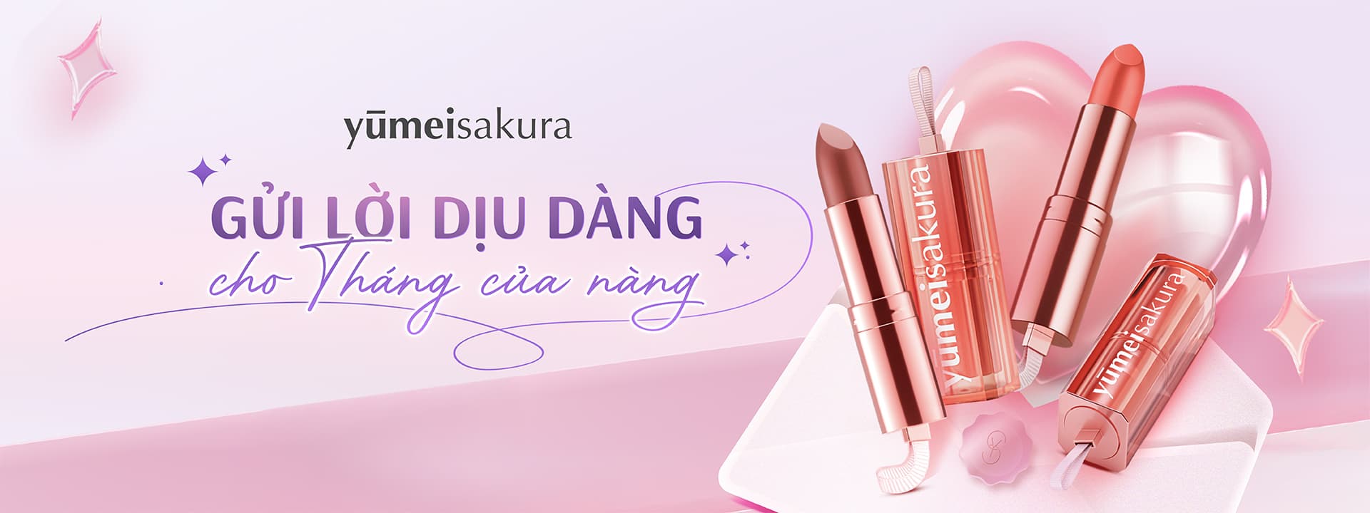 CÙNG YUMEISAKURA: GỬI LỜI DỊU DÀNG CHO THÁNG CỦA NÀNG